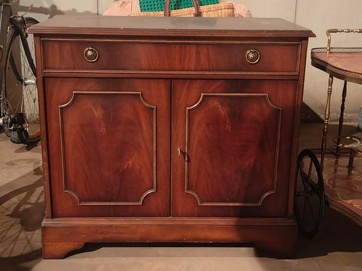 Antiek mahonie dressoir / kast ca. 1900, Huis en Inrichting, Kasten | Dressoirs, Zo goed als nieuw, Ophalen