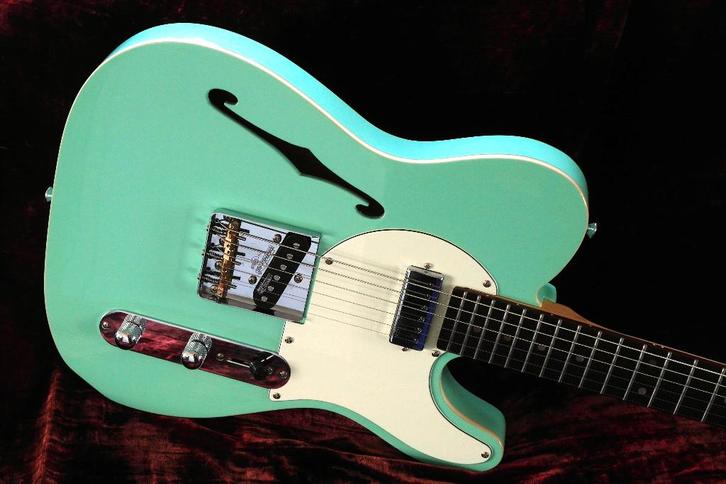 TELECASTER THINLINE van Vintage, Muziek en Instrumenten, Snaarinstrumenten | Gitaren | Elektrisch, Nieuw, Semi-solid body, Ophalen of Verzenden