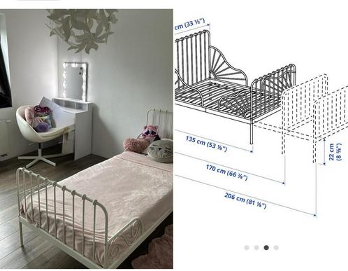 Kinderbed verstelbaar, Huis en Inrichting, Slaapkamer | Bedden, Verstelbaar, Ophalen