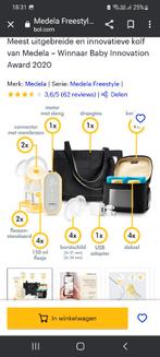 Kolf Medela freestyle draadloos connecteerbaar grote set, Kinderen en Baby's, Babyvoeding en Toebehoren, Ophalen, Gebruikt, Borstkolf