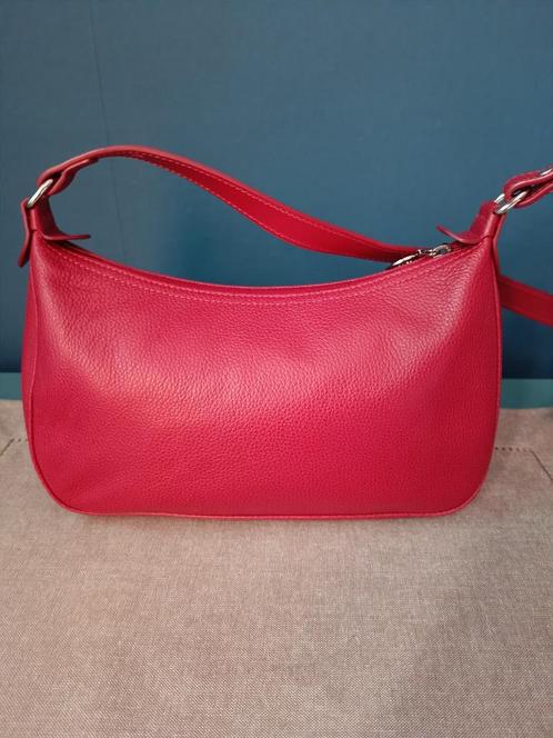 Longchamp discount tas rood