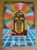 flyer jukebox wurlitzer 'One More Time' CD, Collections, Comme neuf, Wurlitzer, Enlèvement ou Envoi