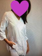 Tunique blanche CamicettaSnob de style Ibiza/Boho - IT44=B38, Taille 38/40 (M), Enlèvement ou Envoi, Comme neuf, Blanc