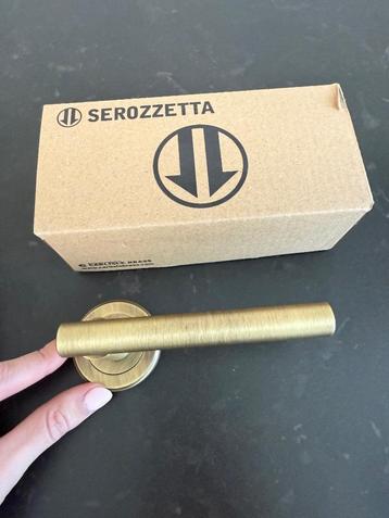 NIEUW! Deurklinken messing/goud Serozzetta beschikbaar voor biedingen
