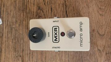 MXR Micro Amp beschikbaar voor biedingen