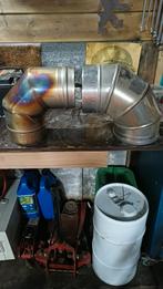 Rvs kachelpijp, Ophalen