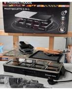 Russell Hobbs Multi Raclette 3-in-1 8 personen gourmetstel, Elektronische apparatuur, Gourmetstellen, Ophalen of Verzenden, Zo goed als nieuw