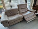 Zetel, relax, Natuzzi, Huis en Inrichting, Zetels | Zetels, Ophalen, Minder dan 75 cm, Driepersoons, Leer