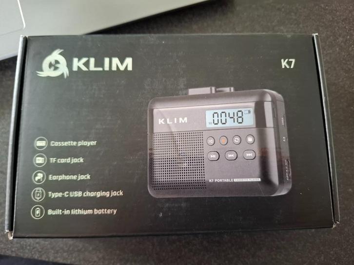 KLIM K7 USB Cassettespeler - Dictafoon, Audio, Tv en Foto, Bandrecorder, Bandrecorder, Ophalen