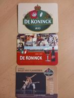 Bierviltjes De Koninck, varia (404), Verzamelen, Biermerken, Ophalen of Verzenden, Zo goed als nieuw, De Koninck