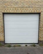 Sectionaal elektrische garagepoort, Tuin en Terras, Tuinpoorten, Ophalen, Zo goed als nieuw, Kunststof, Schuifpoort