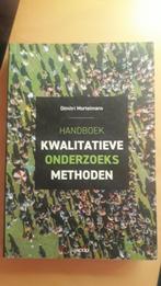 Handboek kwalitatieve onderzoeksmethoden, Boeken, Ophalen, Hoger Onderwijs, Acco, Zo goed als nieuw