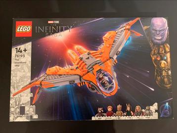Lego Marvel 76193 - the guardian ship - grote set - sealed