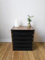 Tyros 2000 dressoir - houteffect - MEUROP - 1972, Ophalen of Verzenden, Huis en Inrichting