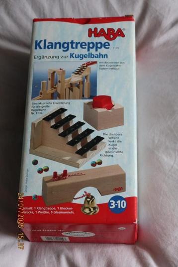 Haba jeux en bois de billes Boite 1149_Cascade sonore  beschikbaar voor biedingen