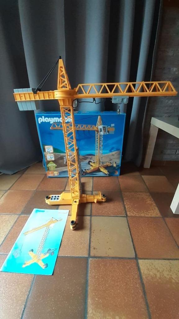 Playmobil 3262 kraan, kinderspel, speelgoed, Kinderen en Baby's, Speelgoed |Speelgoedvoertuigen, Gebruikt, Ophalen of Verzenden