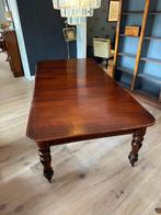 Grote antieke mahonie eetkamertafel, Ophalen of Verzenden