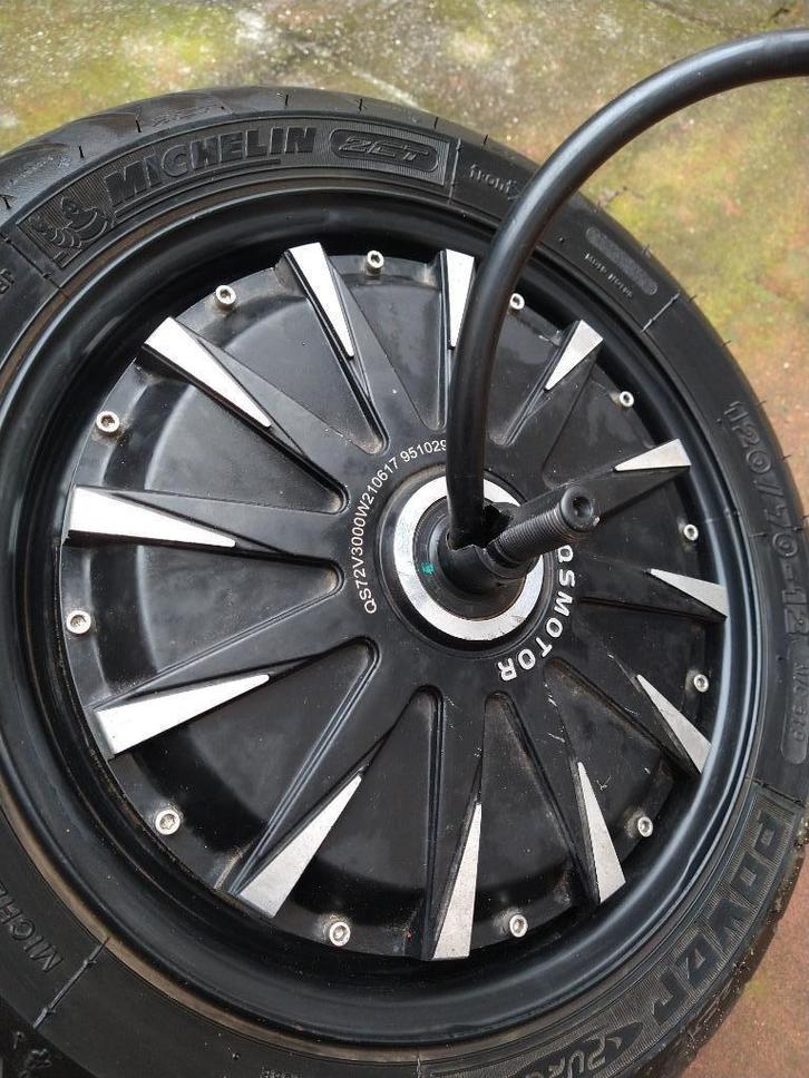 Ombouwset voor elektrische scooters, Fietsen en Brommers, Brommeronderdelen | Scooters, Zo goed als nieuw, Overige merken, Blok