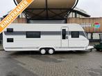 Hobby Prestige 650 KFU 2024 KINDERKAMER!, Caravans en Kamperen, Caravans, Schokbreker, Rondzit, Particulier, 6 tot 7 meter