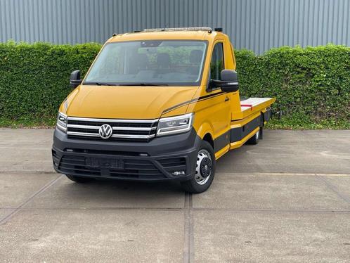 Volkswagen Crafter 2.0l TDI DSG 176PK DECARAD Schuifplateau, Auto's, Bestelwagens en Lichte vracht, Bedrijf, Te koop, ABS, Airbags
