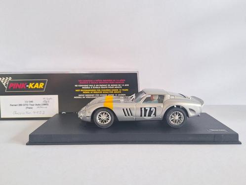 Pink Kar Ferrari 250 Gto Tour Auto 1963 Plata CV46, Kinderen en Baby's, Speelgoed | Racebanen, Nieuw, Racebaan, Elektrisch, Overige merken