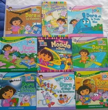 Lot 9 livres de Dora l'exploratrice en français  beschikbaar voor biedingen
