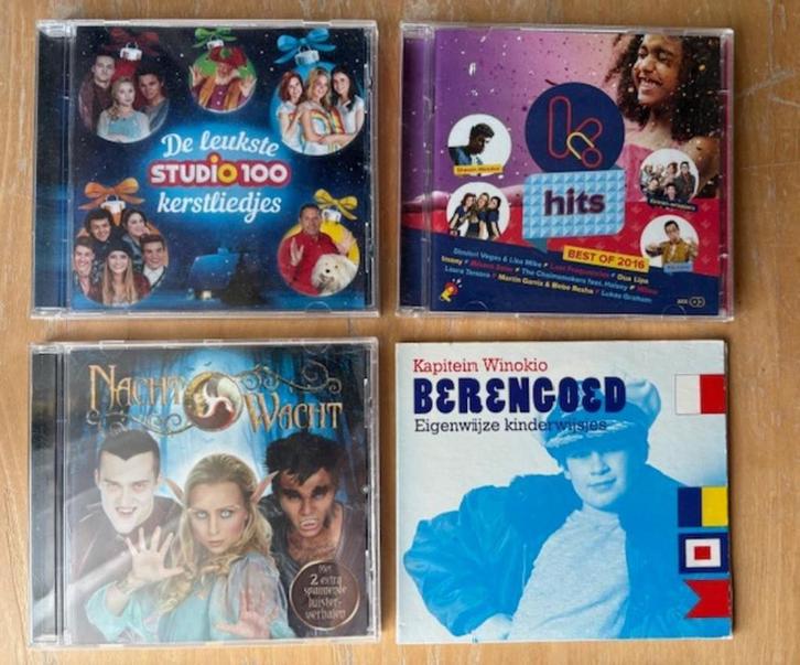 cd’s Studio 100 + Nachtwacht + Ketnet + Kapitein Winokio, Cd's en Dvd's, Cd's | Kinderen en Jeugd, Gebruikt, Ophalen of Verzenden