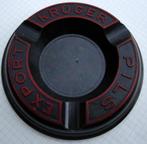 bier brouwerij Kruger asbak bakeliet rood diameter 12,5cm, Verzamelen, Ophalen of Verzenden, Zo goed als nieuw