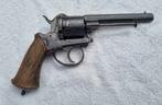 Lefaucheux model 1860
Frans Penvuur Revolver Kaliber 12 mm., Antiek en Kunst, Ophalen of Verzenden