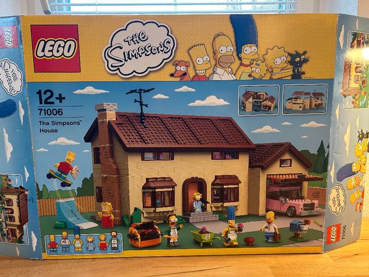 Lego The Simpsons 71006 - The Simpsons House, Kinderen en Baby's, Speelgoed | Duplo en Lego, Zo goed als nieuw, Lego, Complete set