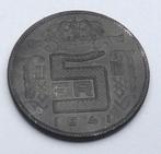 1941 5 francs FR occupation, Verzenden, Metaal, Losse munt