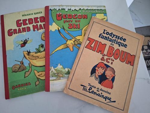 strips : 3 originele albums periode 1935-1948  Benjamin Rabi, Boeken, Stripverhalen, Gelezen, Meerdere stripboeken, Ophalen of Verzenden
