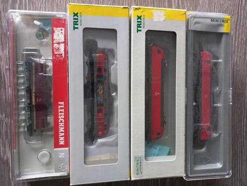Lot Locomotieven N-Spoor, Hobby en Vrije tijd, Modeltreinen | N-Spoor, Zo goed als nieuw, Locomotief, Gelijkstroom, Trix, Ophalen of Verzenden