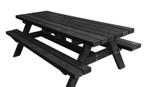 Kunststof Picknicktafel staalversterkt 6 of 8 personen A 514, Tuin en Terras, Picknicktafels, Ophalen of Verzenden, Overige materialen