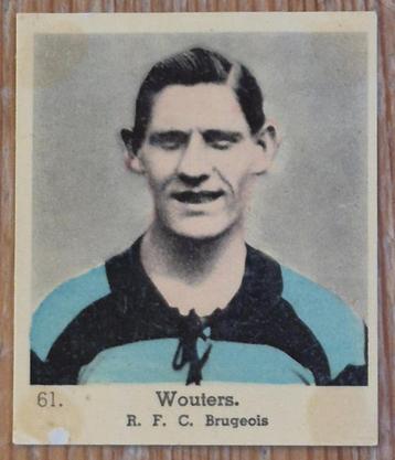 1930s Lecocq (pre panini) 61 Alfred Wauters FC Brugge beschikbaar voor biedingen