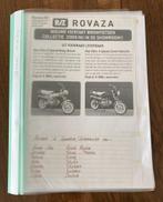 Unieke Map met documentatie bromfietsen Merknaam letter R, Fietsen en Brommers, Handleidingen en Instructieboekjes, Verzenden