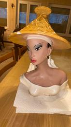 Beau buste femme platre annee 50 collection deco novel art, Enlèvement