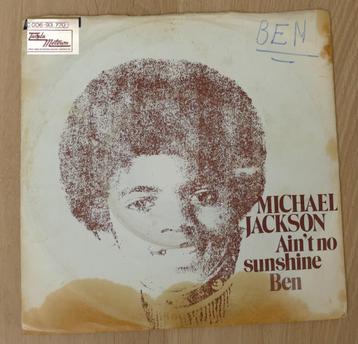 7"  Michael Jackson ‎– Ain't No Sunshine / Ben  
