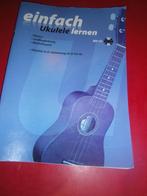 boek muziekboek ukelele einfach ukelele lernen, Gelezen, Ophalen of Verzenden, Instrument