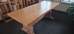 Massief eiken kloostertafel, Ophalen, Eikenhout, 200 cm of meer, Kloostertafel