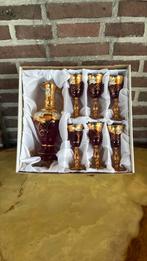 Luxe kristallen likeurset., Antiek en Kunst, Ophalen