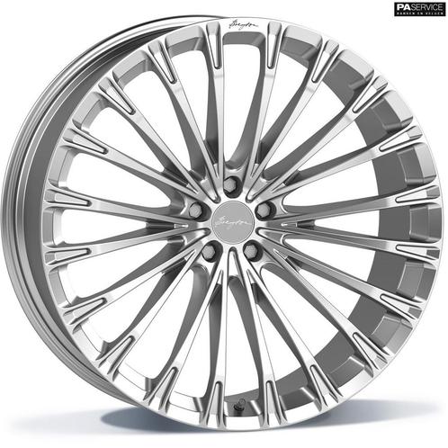 Nieuw 23 inch Silver Breyton LS3 BMW X7 breedset, Autos : Pièces & Accessoires, Pneus & Jantes, Pneus et Jantes, Pneus été, Autres dimensions