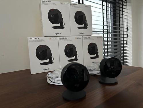 7 Logitech Circle View beveiligingscamera voor Apple HomeKit, Audio, Tv en Foto, Videobewaking, Zo goed als nieuw, Buitencamera