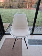 6 eetkamerstoelen, Huis en Inrichting, Ophalen, Wit, Kunststof, Vijf, Zes of meer stoelen