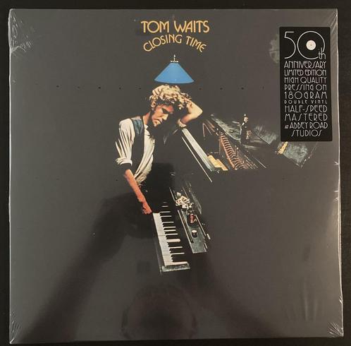 2LP Tom Waits ‎- Closing Time (New - Sealed), Cd's en Dvd's, Vinyl | Rock, Nieuw in verpakking, Singer-songwriter, 12 inch, Ophalen of Verzenden