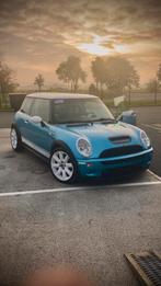 Mini cooper r53 S |trackday| cup|, Auto's, Mini, Voorwielaandrijving, Blauw, Bedrijf, Sportstoelen