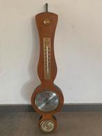 Vintage thermo - hydro en barometer van Fischer, Audio, Tv en Foto, Weerstations en Barometers, Ophalen, Zo goed als nieuw, Barometer
