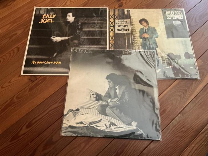LP x 3 - Billy Joel, Cd's en Dvd's, Vinyl | Pop, Gebruikt, Ophalen of Verzenden