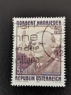 Oostenrijk 1992 - dichter, Ophalen of Verzenden, Gestempeld