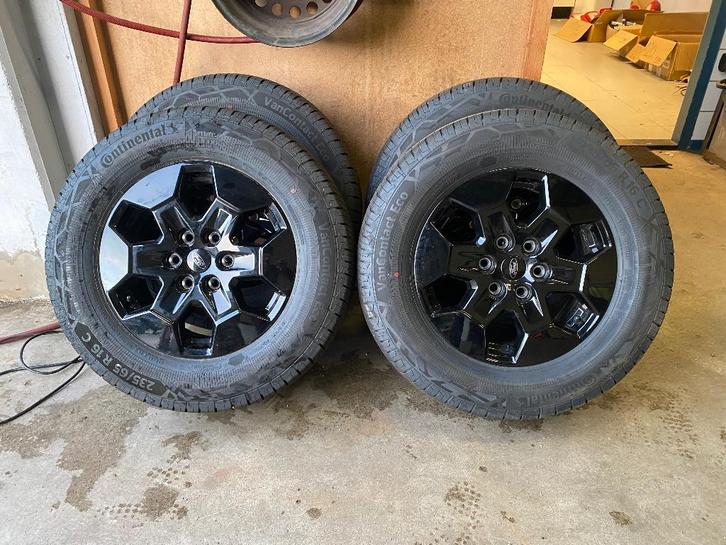 Ford Transit velgen Raptor Black edition! 235, Auto-onderdelen, Banden en Velgen, Velg(en), Zomerbanden, 16 inch, 235 mm, Bestelwagen